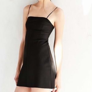 Black silence & noise mini dress